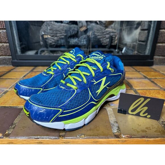 Mens 10 Zoot Run Coronado Blutonium Green Athletic Runnjng Shoes Z150100901 - Picture 4 of 9